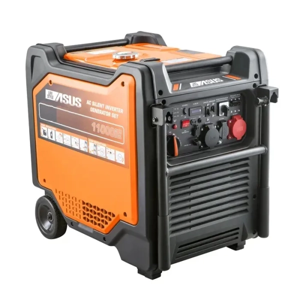 גנרטור מושתק בנזין חרום חד פאזי 8000W