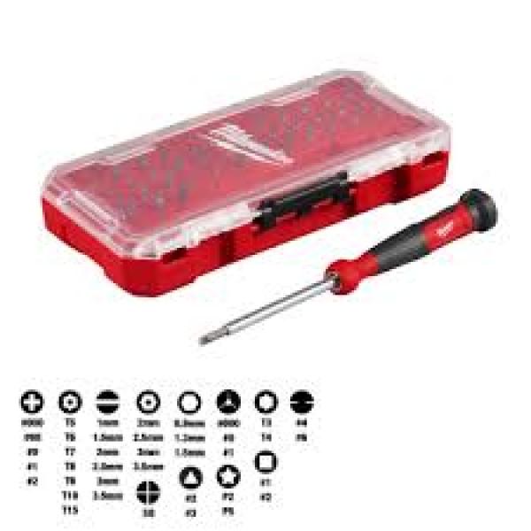 מברג 39 חלקים  Milwaukee Multi-Bit  in-1 Precision