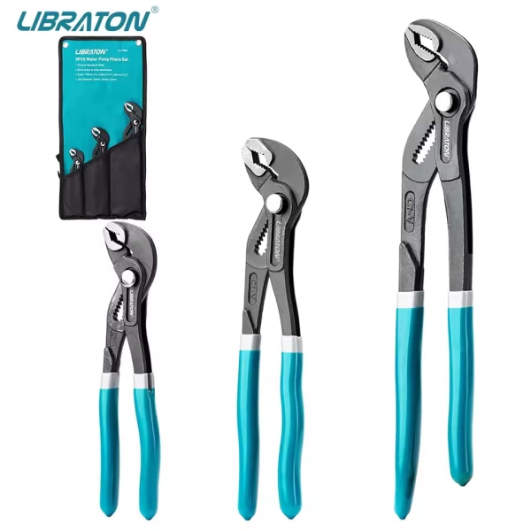 סט 3 חלקים צבת אינסטלציה של Libraton