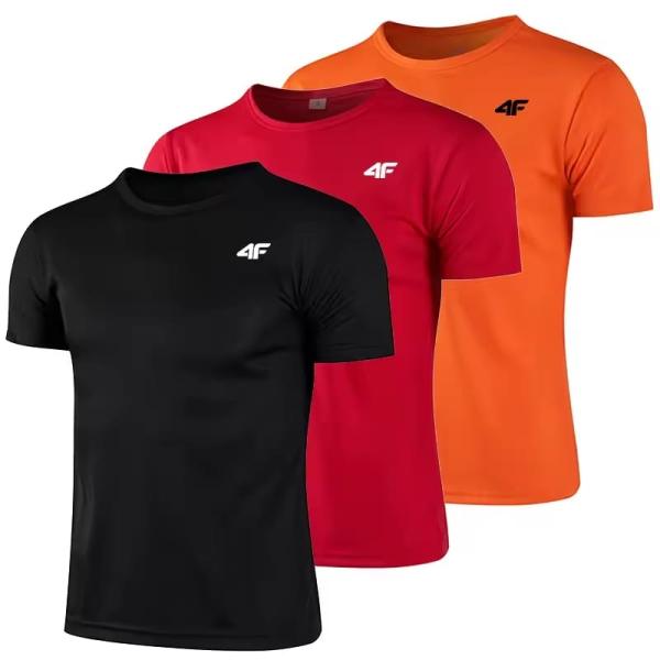 3 חולצות טריקו לגברים סט קיץ נוח ומרענן👕