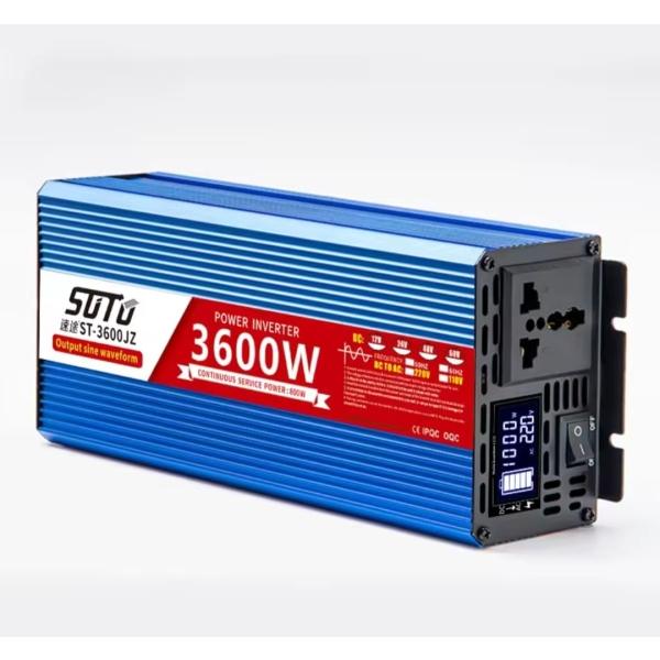 מהפך גל סינוס טהור DC 12V/24V ל-AC 220V