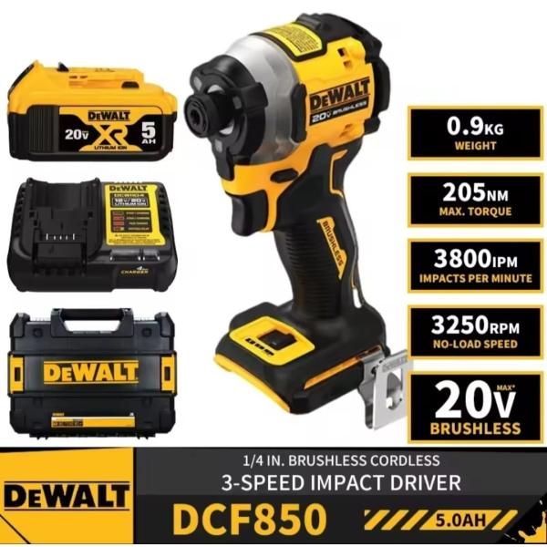 מברגה DEWALT DCF850 – עוצמה ודיוק ברמה גבוהה